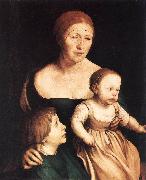HOLBEIN, Hans the Younger The Artist's Family sf oil painting picture wholesale
